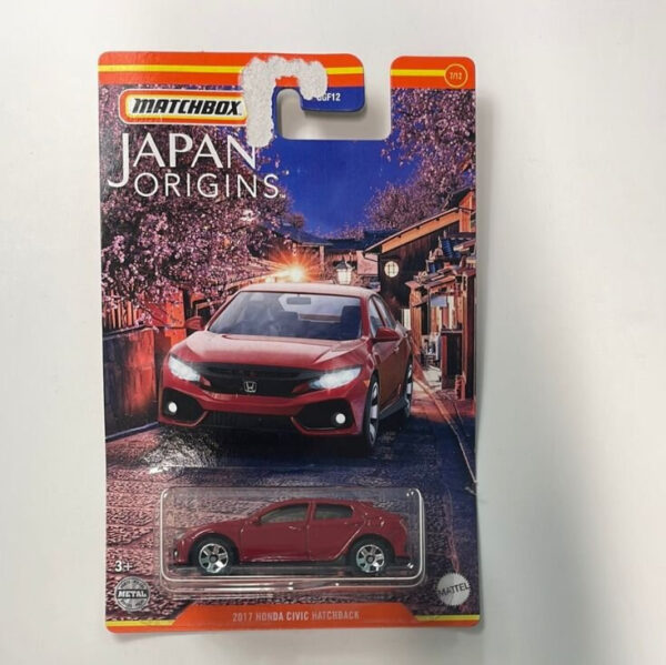 MATCHBOX JAPAN ORIGINS 2017 HONDA CIVIC HATCHBACK