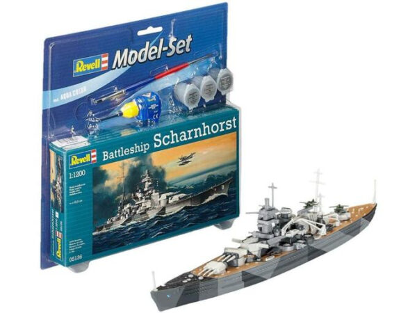 REVELL Battleship Scharnhorst (Model Set )