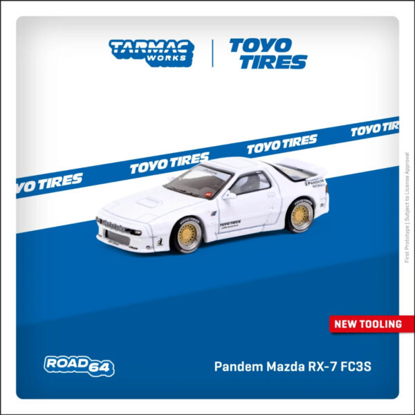 Tarmac Works 1:64 Scale Mazda Pandem Mazda RX-7 FC3S