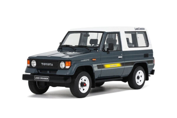 Toyota Land Cruiser LJ73 1987 Grey Resin Model Car by Otto 1/18