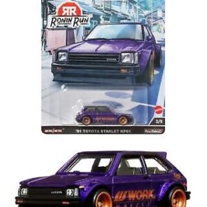 Hot Wheels Cars - Collective Races 81 Toyota Starlet Kp61