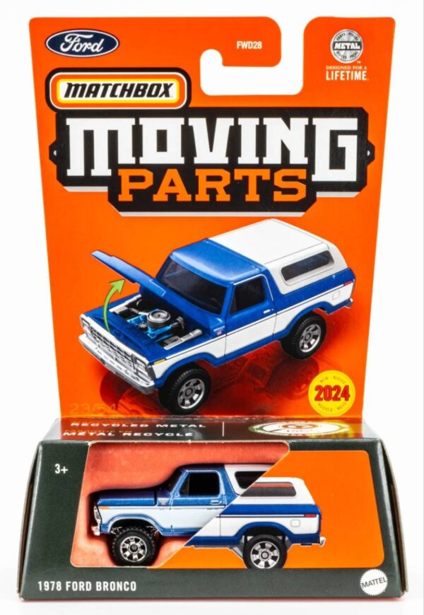 MATCHBOX MOVING PARTS 1978 FORD BRONCO