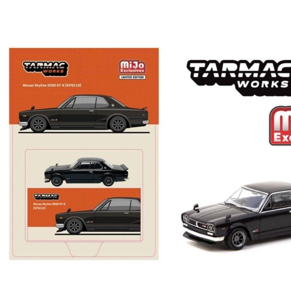 Tarmac Nissan Skyline 2000 GT-R (KPGC10) - Black -