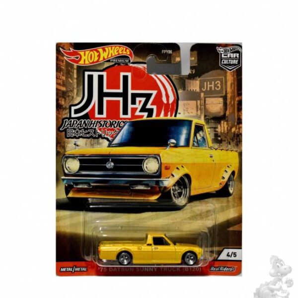 Hot Wheels Car Culture '75 DATSUN SUNNY TRUCK 1:64 Scale Die-cast Vehicle (JH3 #4/5)