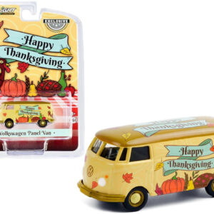 (PRE VENTA) Greenlight Volkswagen Panel Van Happy Thanksgiving Hobby Exclusive