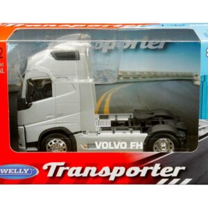 Welly 1:32 Volvo FH (Silver) – Transporter