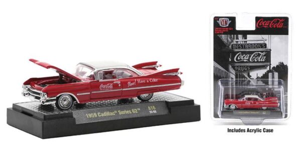 PRE ORDEN M2 Coca-Cola - 1959 Cadillac Series 62 M2 Coca-Cola Release A16