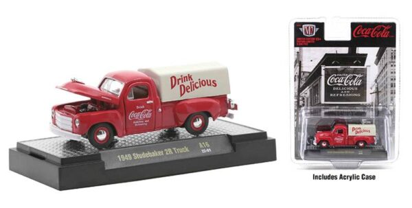PRE ORDEN M2 Coca-Cola - 1949 Studebaker 2R Truck M2 Coca-Cola Release A16