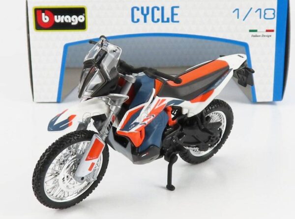 PRE ORDEN BURAGO KTM 790 ADVENTURE R RALLY 2019 - ORANGE WHITE