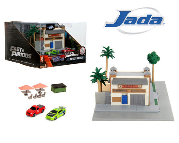 PRE VENTA Jada Nano Scene Fast & Furious Dom Toretto’s Market & Cafe Scene – Hollywood Rides