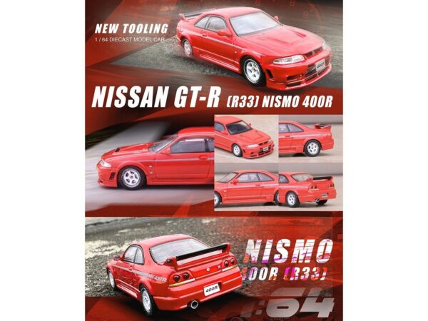 INNO64 NISSAN SKYLINE GT-R R33 NISMO 400R