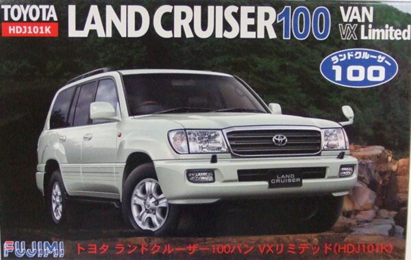 FUJIMI TOYOTA LAND CRUISER 100 VAN VX LIMITED MODEL KIT 1/24