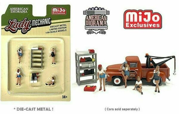 AMERICAN DIORAMA LADY MECHANIC