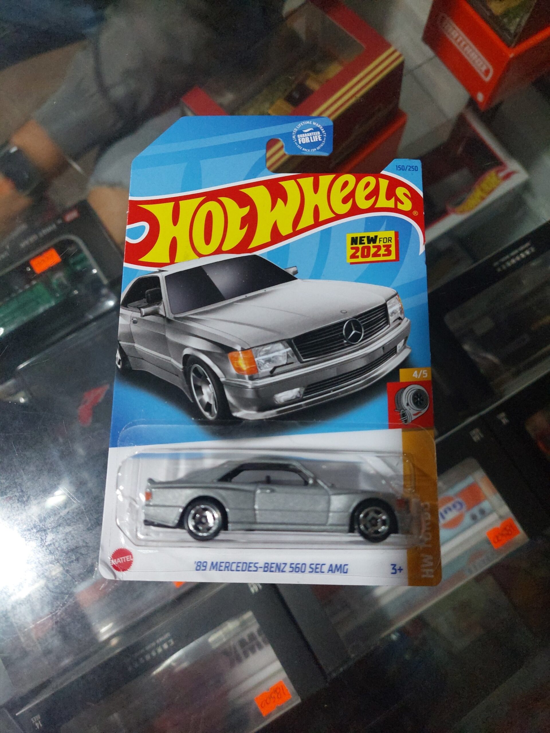 HOTWHEELS '89 MERCEDES-BENZ 560 SEC AMG