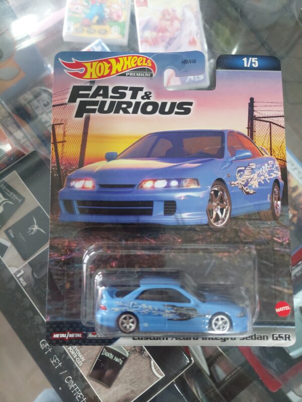 HOTWHEELS F&F CUSTOM ACURA INTEGRA SEDAN GSR