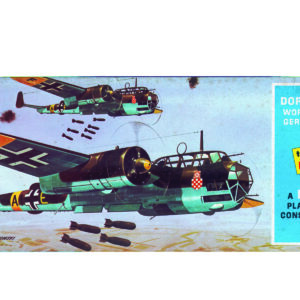 ROUND2 LINDBERG #HL414 1/72 SCALE DORNIER DO17Z WWII GERMAN BOMBER
