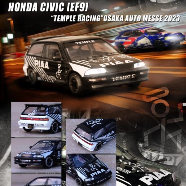 INNO64 HONDA CIVIC (EF9) "TEMPLE RACING" OSAKA AUTO MESSE 2023