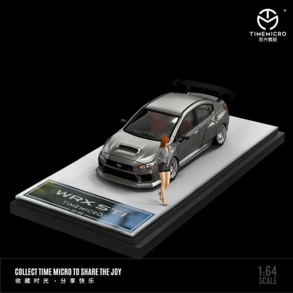 TIMEMICRO SUBARU WRX STI SILVER