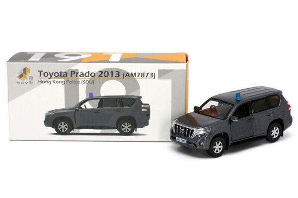 TINY TOYOTA PRADO 2013 (AM7873) HONG KONG POLICE (SDU)