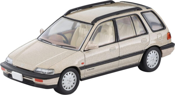 Tomica Limited Vintage Neo 1/64 LV-N297a Honda Civic Shuttle 56i Beige 87