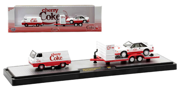 M2 Cherry Coke - 1965 Ford Econoline Delivery Van and 1990 Ford Mustang GT