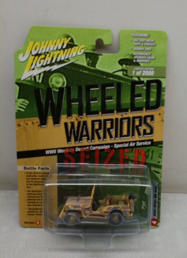 JOHNNY LIGHTNING WWll WILLYS BM JEEP